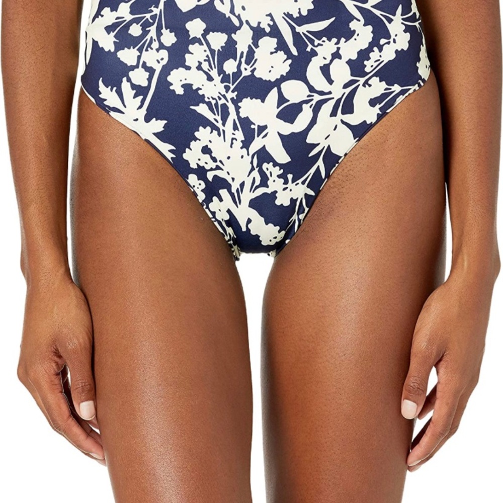 Reversible bikini high rise bottoms